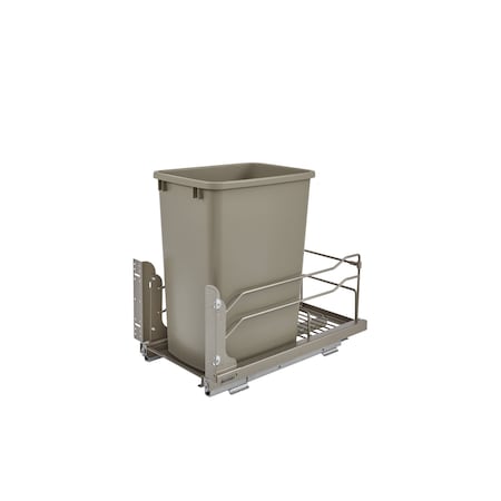 Rev-A-Shelf Steel, Champagne, 10.88 in W, 19 in H, 22.25 in D, 22.25 in L, Champagne 53WC-1535SCDM-112